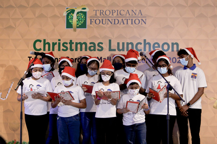Tropicana brings early Christmas cheer to 50 children from welfare homes