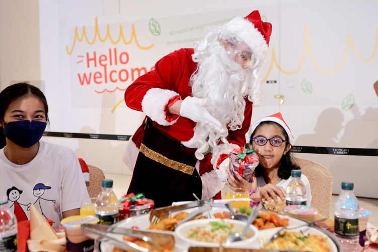 Tropicana brings early Christmas cheer to 50 children from welfare homes
