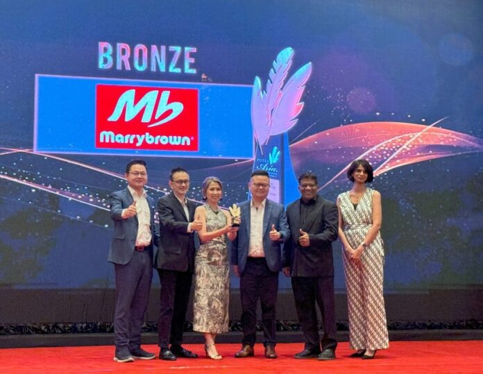 Marrybrown clinches bronze at Putra Aria Brand Awards 2023