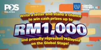 Pos Malaysia invites students to join the 55th International Letter-Writing Competition 2026