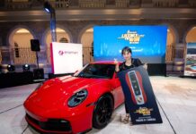 Licence to Win 2025 winner drives home a Porsche 911 Carrera