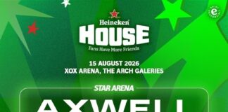 Swedish DJ and producer Axwell to headline the all-new Heineken House in KL on Aug 15