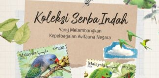 Pos Malaysia launches Parrots of Malaysia stamp collection