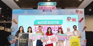 Watsons Beautopia 2026 returns, featuring over 185 global and local brands