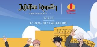 Jujutsu Kaisen pop-up at 1 Utama, Oct 17-Nov 1