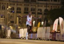 Kenya’s Ezekiel Kemboi wins the KLSCM 2026 Full Marathon crown