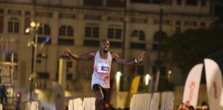 Kenya’s Ezekiel Kemboi wins the KLSCM 2026 Full Marathon crown