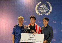 Nabil Azlan wins gold for Malaysia in the esports Assetto Corsa category at APMC 2026